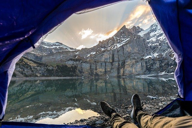 The Best Tents For Camping - Winter View From Tent