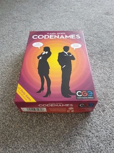 Fun Family Board Games - Codenames Box