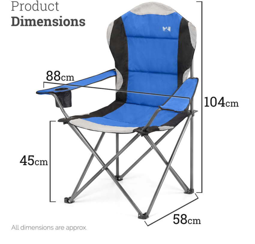 Trail Camping Chair – The Kestrel Deluxe High Back Review