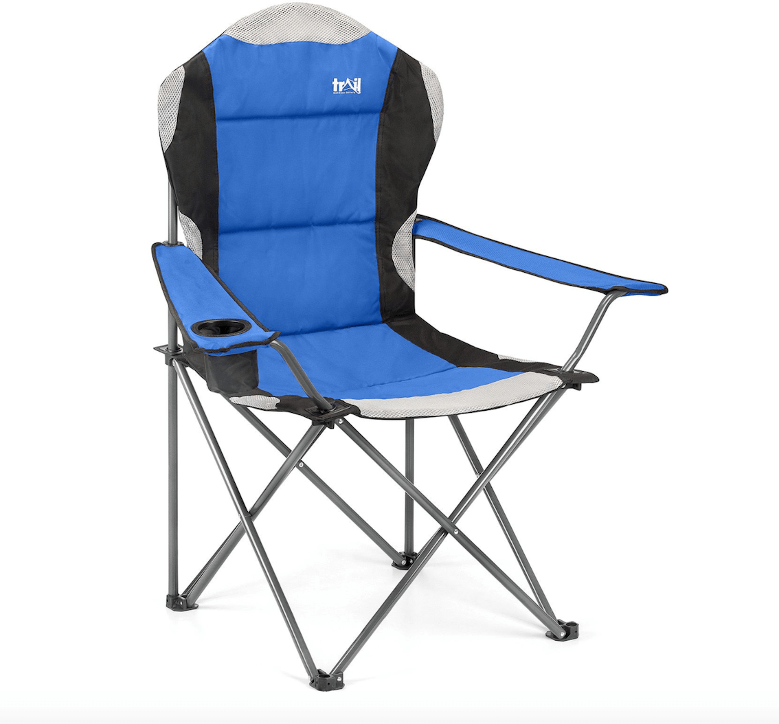 Back to Camping - The Kestrel Deluxe High Back Camping Chair